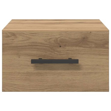 vidaXL Κομοδίνο 35x35x20cm Επεξεργασμένο Ξύλο artisan δρυς 1 τεμ.
