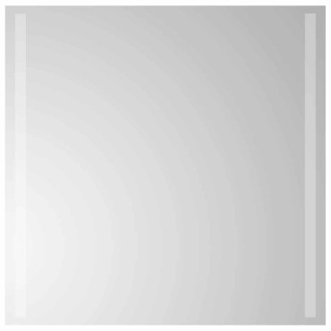 vidaXL Καθρέφτης Μπάνιου με LED 60x60 εκ.