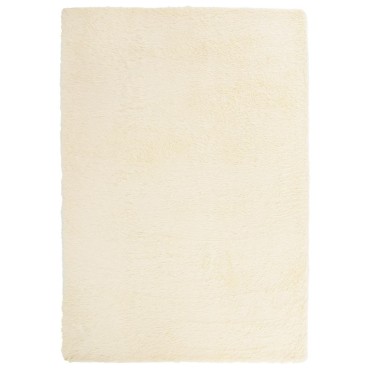 vidaXL Χαλί Shaggy με Ψηλό Πέλος NAVARRA Κρέμα 160x230cm πολυεστέρας