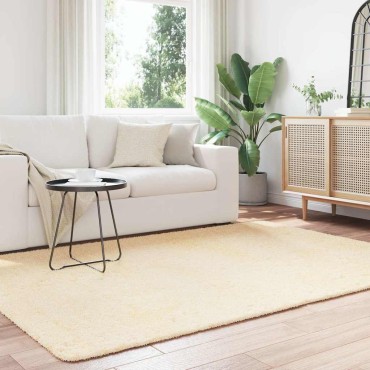 vidaXL Χαλί Shaggy με Ψηλό Πέλος NAVARRA Κρέμα 160x230cm πολυεστέρας