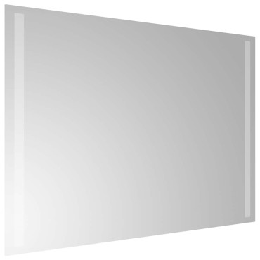 vidaXL Καθρέφτης Μπάνιου με LED 70x50 εκ.
