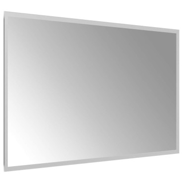 vidaXL Καθρέφτης Μπάνιου με LED 80x50 εκ.