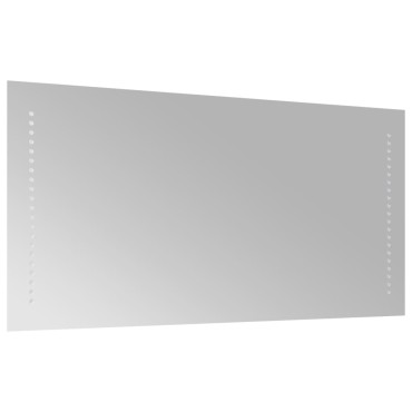 vidaXL Καθρέφτης Μπάνιου με LED 40x80 εκ.