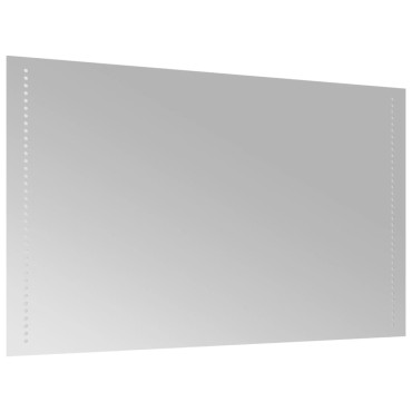 vidaXL Καθρέφτης Μπάνιου με LED 60x100 εκ.