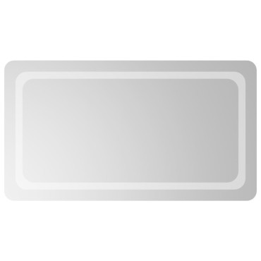 vidaXL Καθρέφτης Μπάνιου με LED 50x90 εκ.