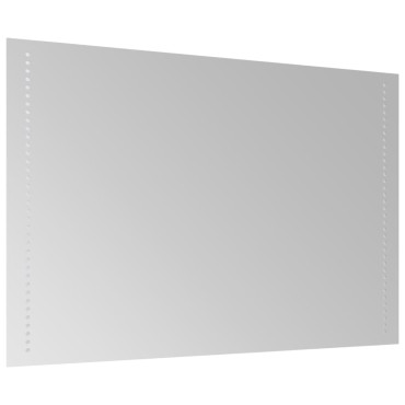 vidaXL Καθρέφτης Μπάνιου με LED 60x90 εκ.