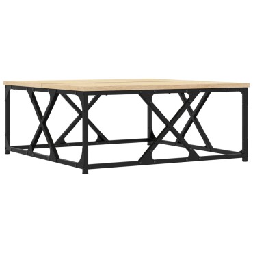 vidaXL Τραπεζάκι Σαλονιού Sonoma Δρυς 70x70x30cm Επεξεργασμένο Ξύλο 1 τεμ.