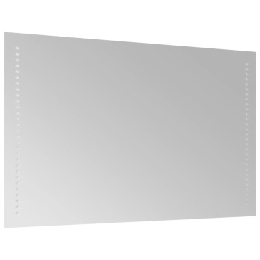 vidaXL Καθρέφτης Μπάνιου με LED 50x80 εκ.