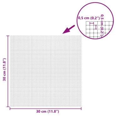 vidaXL Μωσαϊκό Καθρέπτη Γεωμετρικό 3 τμχ. Ασημί 30 x 30 cm Γυαλί