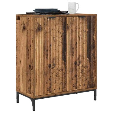 vidaXL Πλαϊνό γραφείο Παλιό ξύλο 69,5x33x82cm Επεξεργασμένο Ξύλο 1 τεμ.