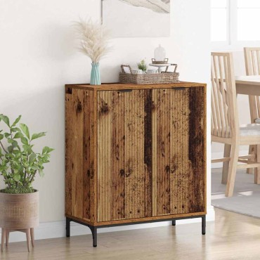 vidaXL Πλαϊνό γραφείο Παλιό ξύλο 69,5x33x82cm Επεξεργασμένο Ξύλο 1 τεμ.