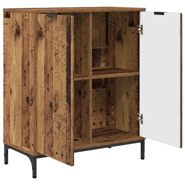vidaXL Πλαϊνό γραφείο Παλιό ξύλο 69,5x33x82cm Επεξεργασμένο Ξύλο 1 τεμ.