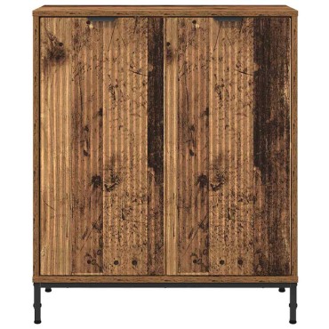 vidaXL Πλαϊνό γραφείο Παλιό ξύλο 69,5x33x82cm Επεξεργασμένο Ξύλο 1 τεμ.