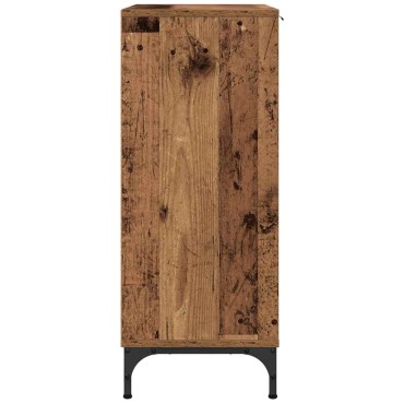 vidaXL Πλαϊνό γραφείο Παλιό ξύλο 69,5x33x82cm Επεξεργασμένο Ξύλο 1 τεμ.