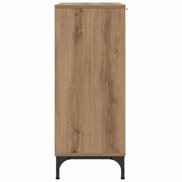 vidaXL Πλαϊνό γραφείο Artisan Oak 69,5x33x82cm 1 τεμ.
