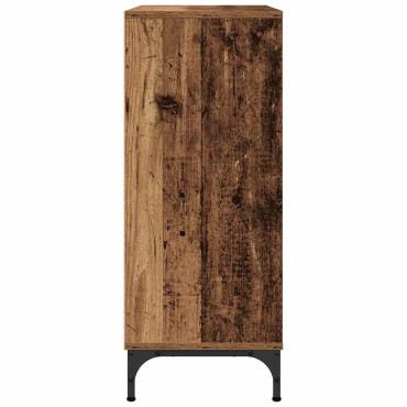 vidaXL Πλαϊνό γραφείο Παλιό ξύλο 79,5x33x82cm Επεξεργασμένο Ξύλο 1 τεμ.
