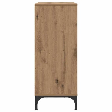 vidaXL Πλαϊνό γραφείο Artisan Oak 79,5x33x82cm Επεξεργασμένο ξύλο 1 τεμ.