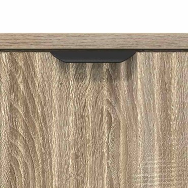 vidaXL Κομοδίνο Sonoma Δρυς 63.5x36x61cm Επεξεργασμένο ξύλο 1 τεμ.