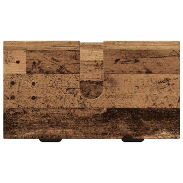 vidaXL Σετ Επίπλων Μπάνιου 2 τεμ. Παλιό Ξύλο 39,5x36x88 εκ