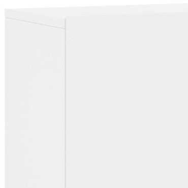 vidaXL Ντουλάπι Τοίχου Τηλεόρασης Λευκό 100x30x41cm