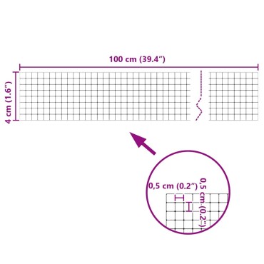 vidaXL Μωσαϊκό Καθρέπτη Γεωμετρικό 3 τμχ. Ασημί 100 x 4 εκ. Γυαλί