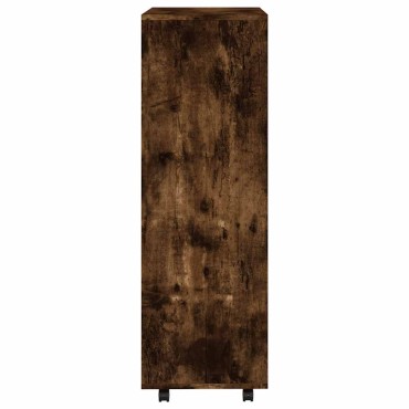 vidaXL Ντουλάπα Καπνιστή Δρυς 80x40x11cm από Επεξεργασμένο Ξύλο 1 τεμ.