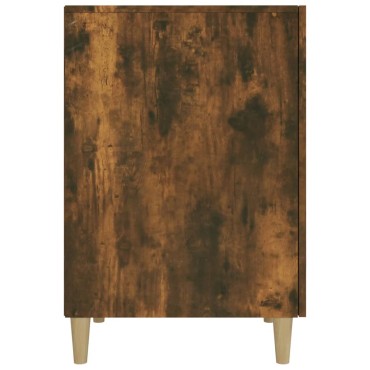 vidaXL Γραφείο Καπνιστή Δρυς 140x50x75cm από Επεξεργασμένο Ξύλο 1 τεμ.