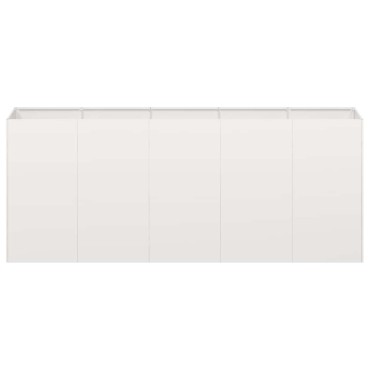 vidaXL Ζαρντινιέρα 200x40x80 εκ. από Ανοξείδωτο Ατσάλι