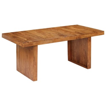 vidaXL Τραπεζαρία 180x90x75cm από Μασίφ Ξύλο Ακακίας 1 τεμ.