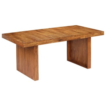vidaXL Τραπεζαρία 180x90x75cm από Μασίφ Ξύλο Ακακίας 1 τεμ.