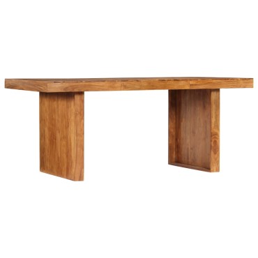 vidaXL Τραπεζαρία 180x90x75cm από Μασίφ Ξύλο Ακακίας 1 τεμ.