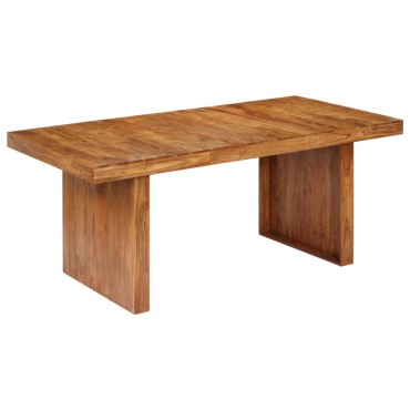 vidaXL Τραπεζαρία 180x90x75cm από Μασίφ Ξύλο Ακακίας 1 τεμ.