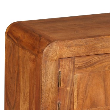 vidaXL Έπιπλο Τηλεόρασης 120x30x40cm Μασίφ Ξύλο με Μελί Φινίρισμα