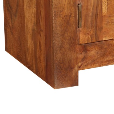 vidaXL Έπιπλο Τηλεόρασης 120x30x40cm Μασίφ Ξύλο με Μελί Φινίρισμα