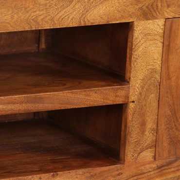 vidaXL Έπιπλο Τηλεόρασης 120x30x40cm Μασίφ Ξύλο με Μελί Φινίρισμα