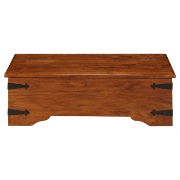 vidaXL Τραπεζάκι Σαλονιού 110x55x35cm Μασίφ Ξύλο Ακακία/Μελί Φινίρισμα 1 τεμ.
