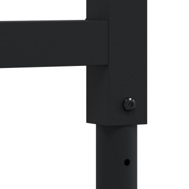 vidaXL Πάγκος Εργασίας Ορθογώνιος 100x60x(71,5-98) εκ Μασίφ Ξύλο Δρυός