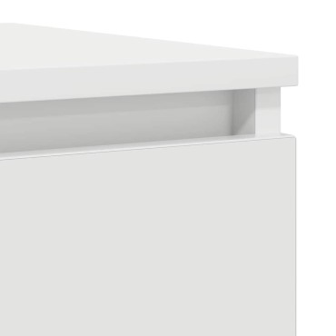 vidaXL Sideboard Λευκό 100x35x76cm Κατασκευασμένο ξύλο 1 τεμ.