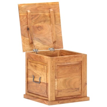vidaXL Μπαούλο 40x40x40cm από Μασίφ Ξύλο Ακακίας 1 τεμ.