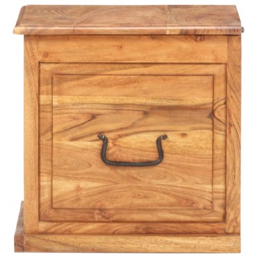 vidaXL Μπαούλο 40x40x40cm από Μασίφ Ξύλο Ακακίας 1 τεμ.