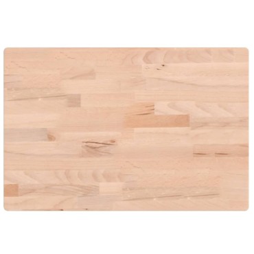vidaXL Επιφάνεια Κοπής 60x40x4 εκ. από Μασίφ Ξύλο Οξιάς
