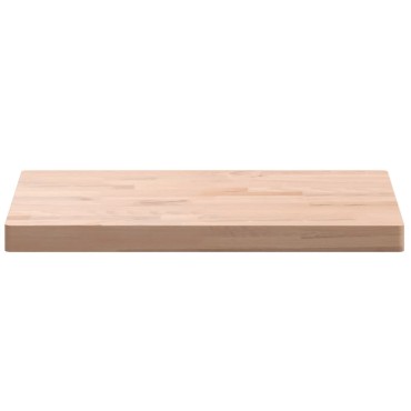 vidaXL Πάγκος Μπάνιου 60x40x4 εκ. από Μασίφ Ξύλο Οξιάς
