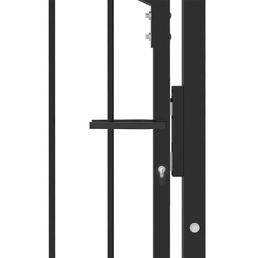 vidaXL Πύλη Φράχτη με Ακίδες EMMEN 100 x 125 cm