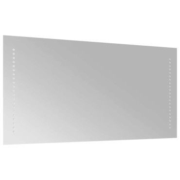 vidaXL Καθρέφτης Μπάνιου με LED 80x40 εκ.