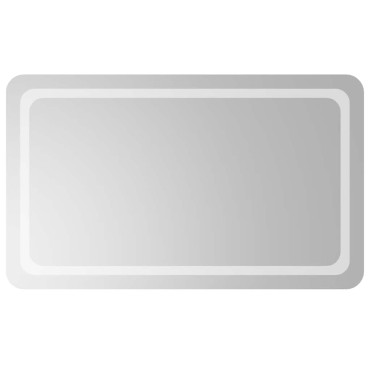vidaXL Καθρέφτης Μπάνιου με LED 100x60 εκ.
