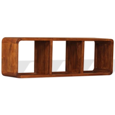 vidaXL Έπιπλο Τηλεόρασης 120x30x40cm Μασίφ Ξύλο με Μελί Φινίρισμα