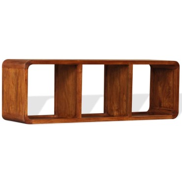 vidaXL Έπιπλο Τηλεόρασης 120x30x40cm Μασίφ Ξύλο με Μελί Φινίρισμα