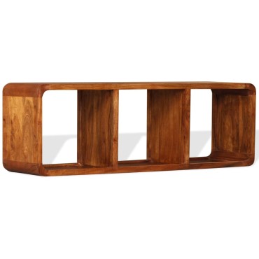 vidaXL Έπιπλο Τηλεόρασης 120x30x40cm Μασίφ Ξύλο με Μελί Φινίρισμα