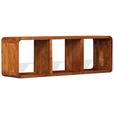 vidaXL Έπιπλο Τηλεόρασης 120x30x40cm Μασίφ Ξύλο με Μελί Φινίρισμα