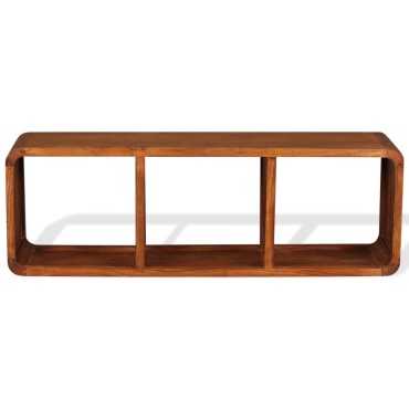 vidaXL Έπιπλο Τηλεόρασης 120x30x40cm Μασίφ Ξύλο με Μελί Φινίρισμα